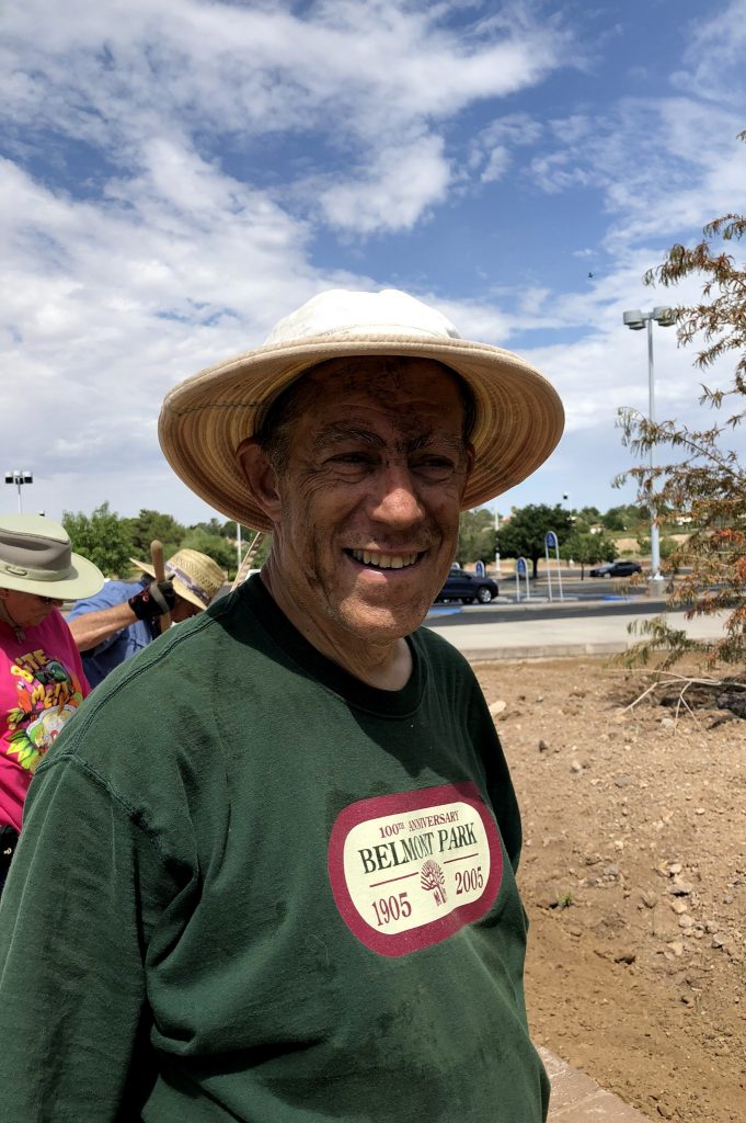 Howie at the planting at the Farm & Ranch Museum, July 29, 2019